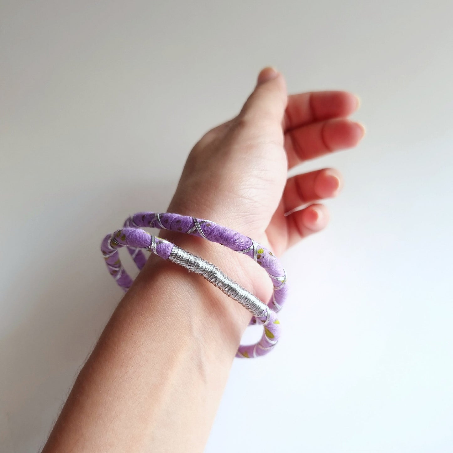Lilac Bangles