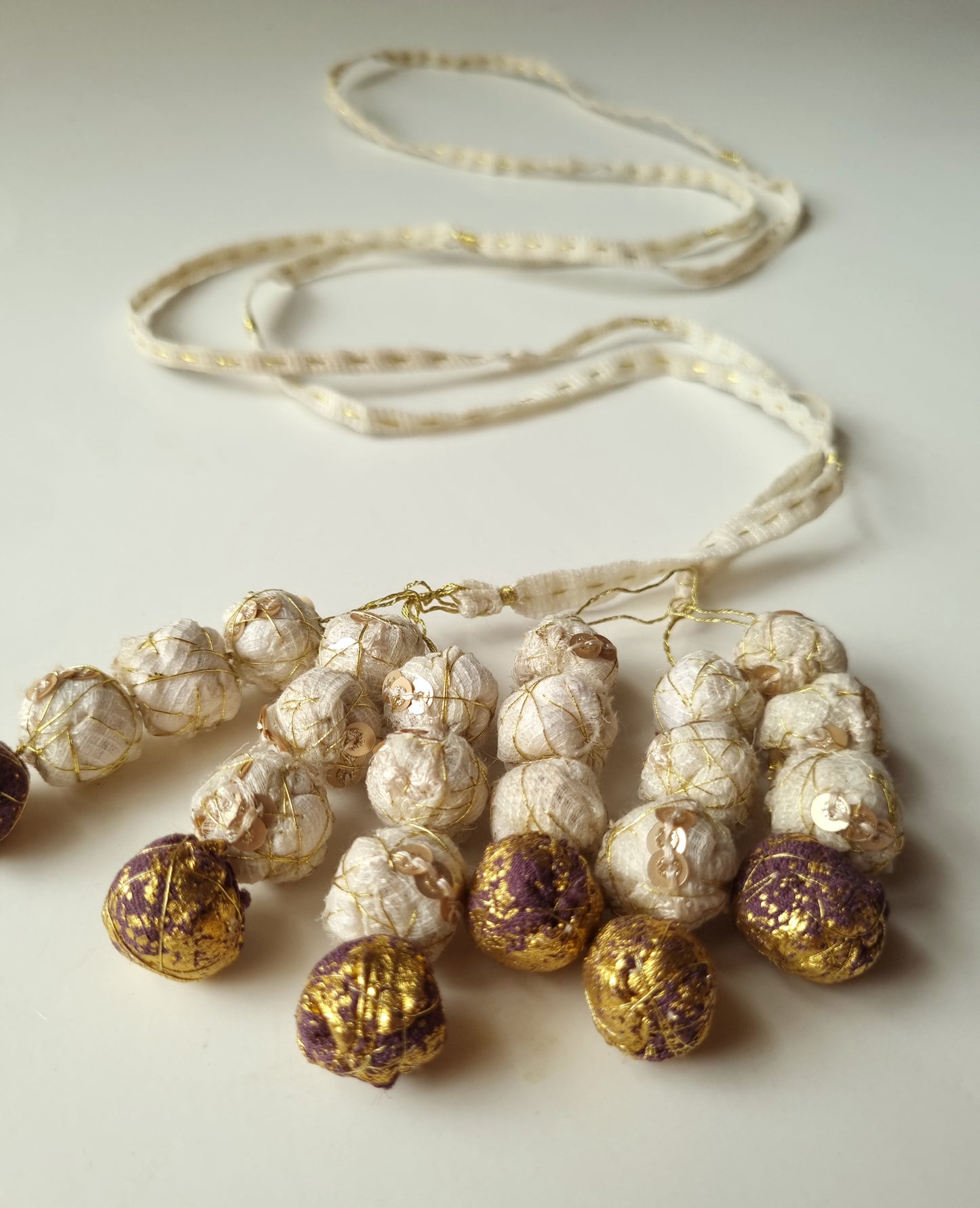 White Candy Hairpiece