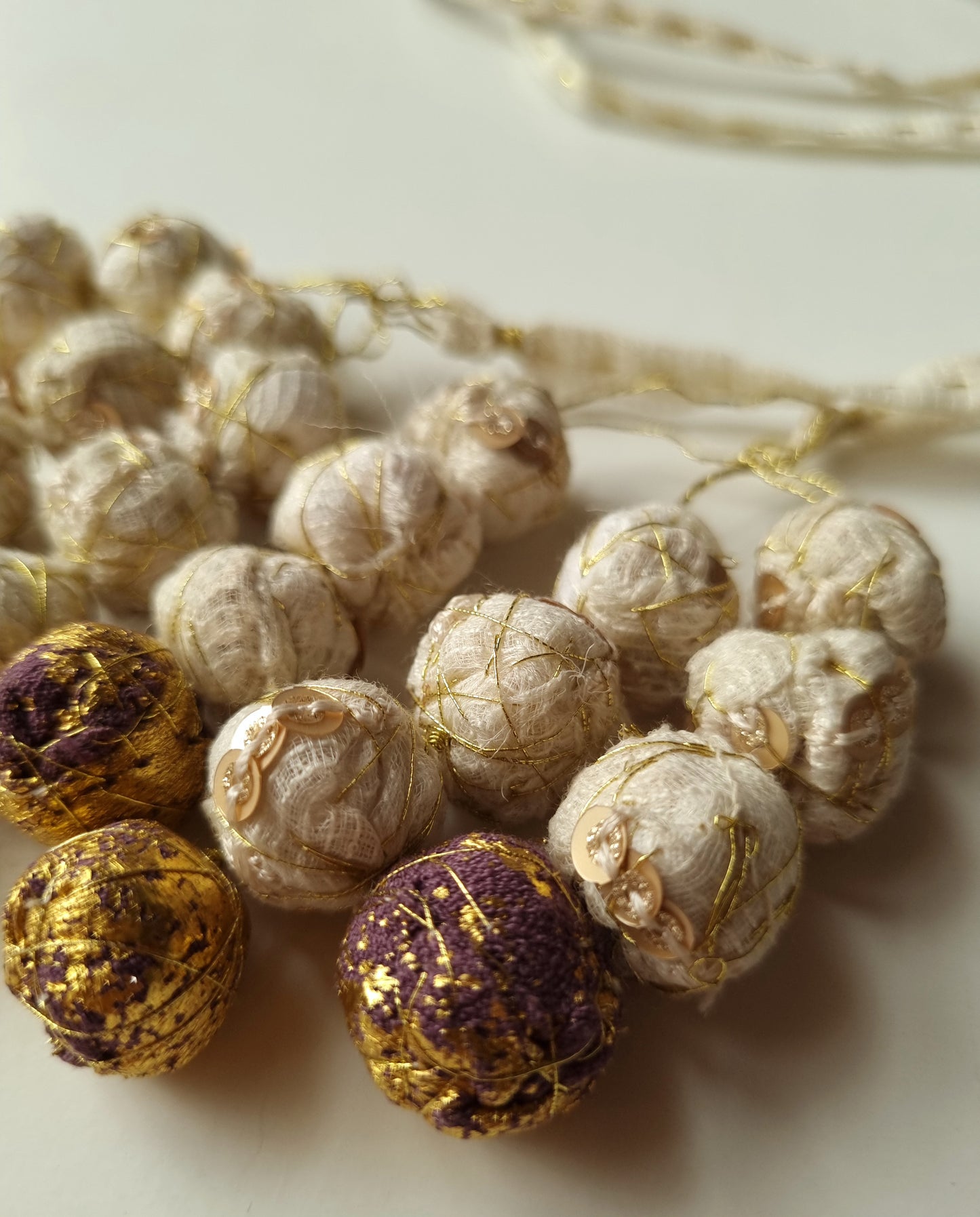 White Candy Hairpiece