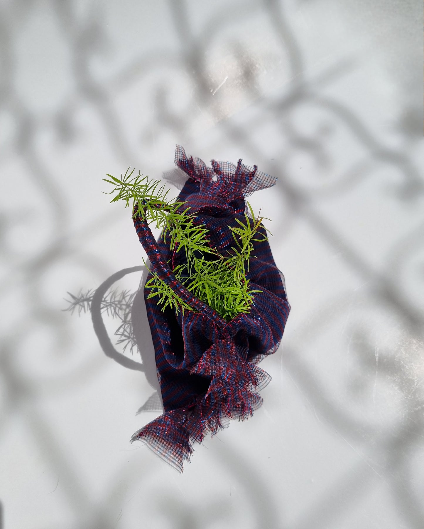 Periwinkle Tukri Wristlet
