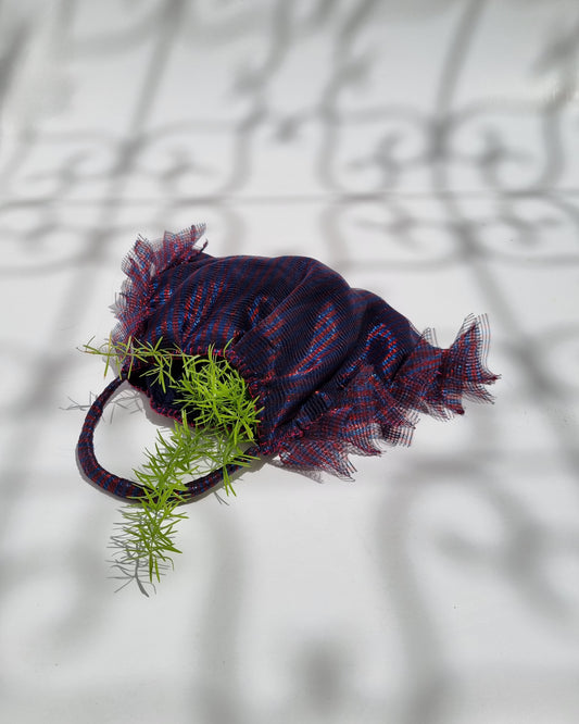 Periwinkle Tukri Wristlet