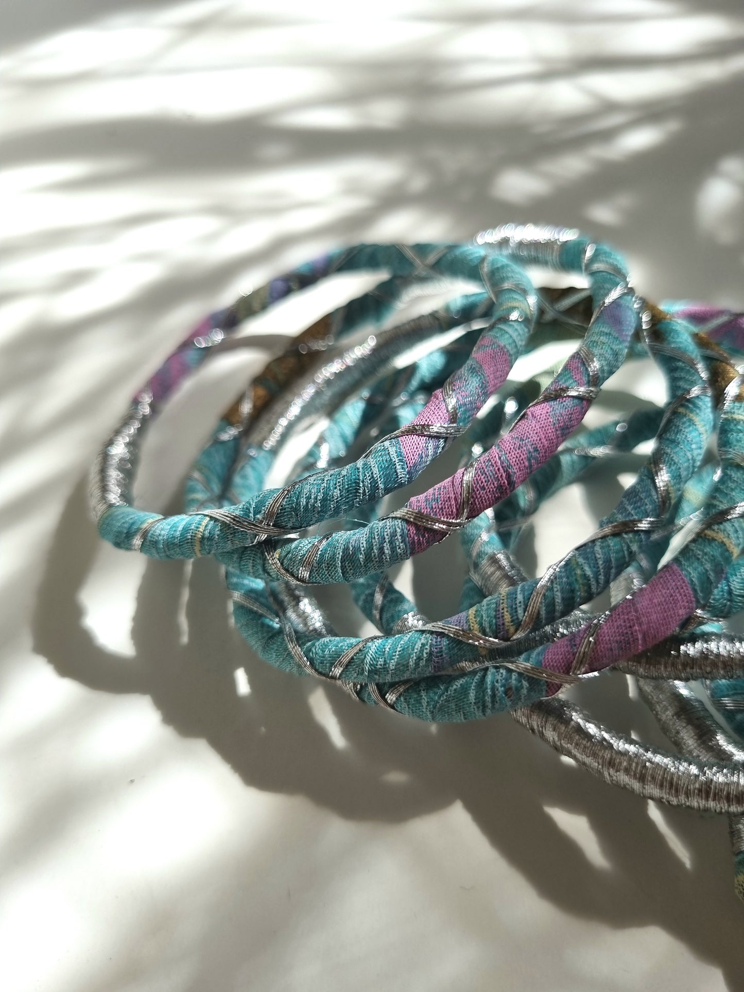 Floral bangles
