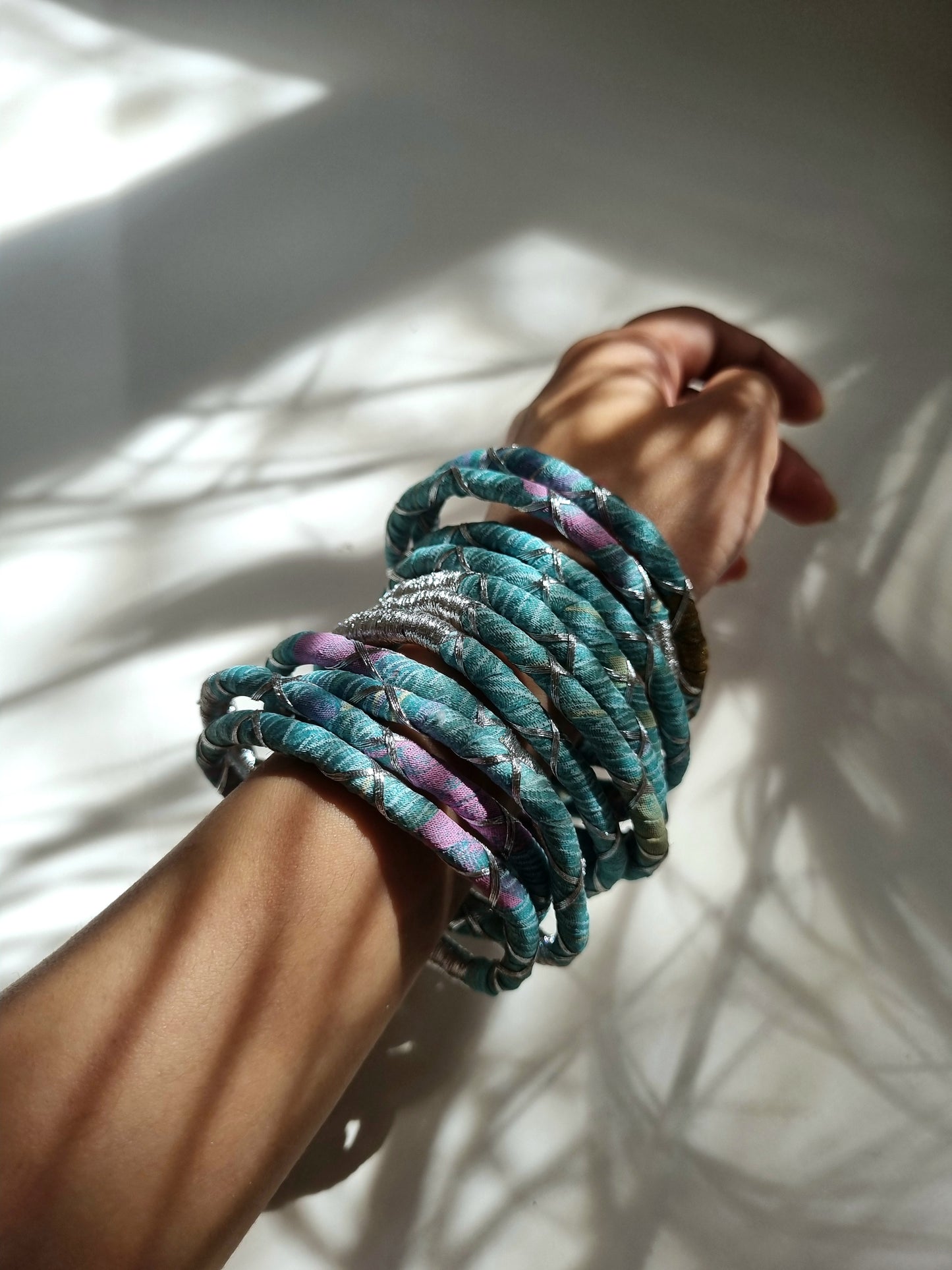 Floral bangles