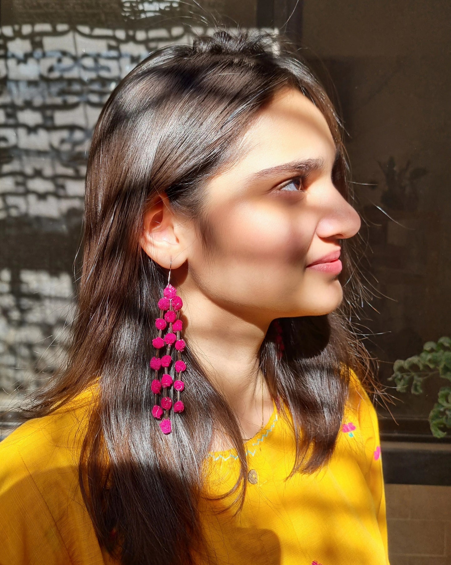 Bougainvillea Earrings