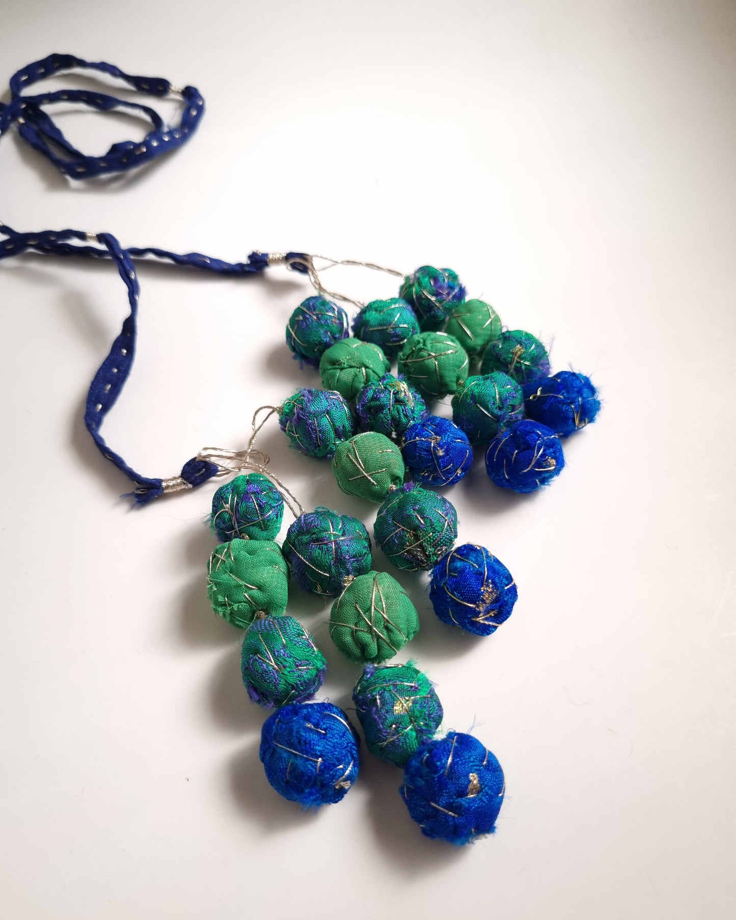Ink Blue Candy Hairpiece