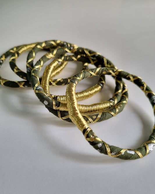 Olive Green Bangles