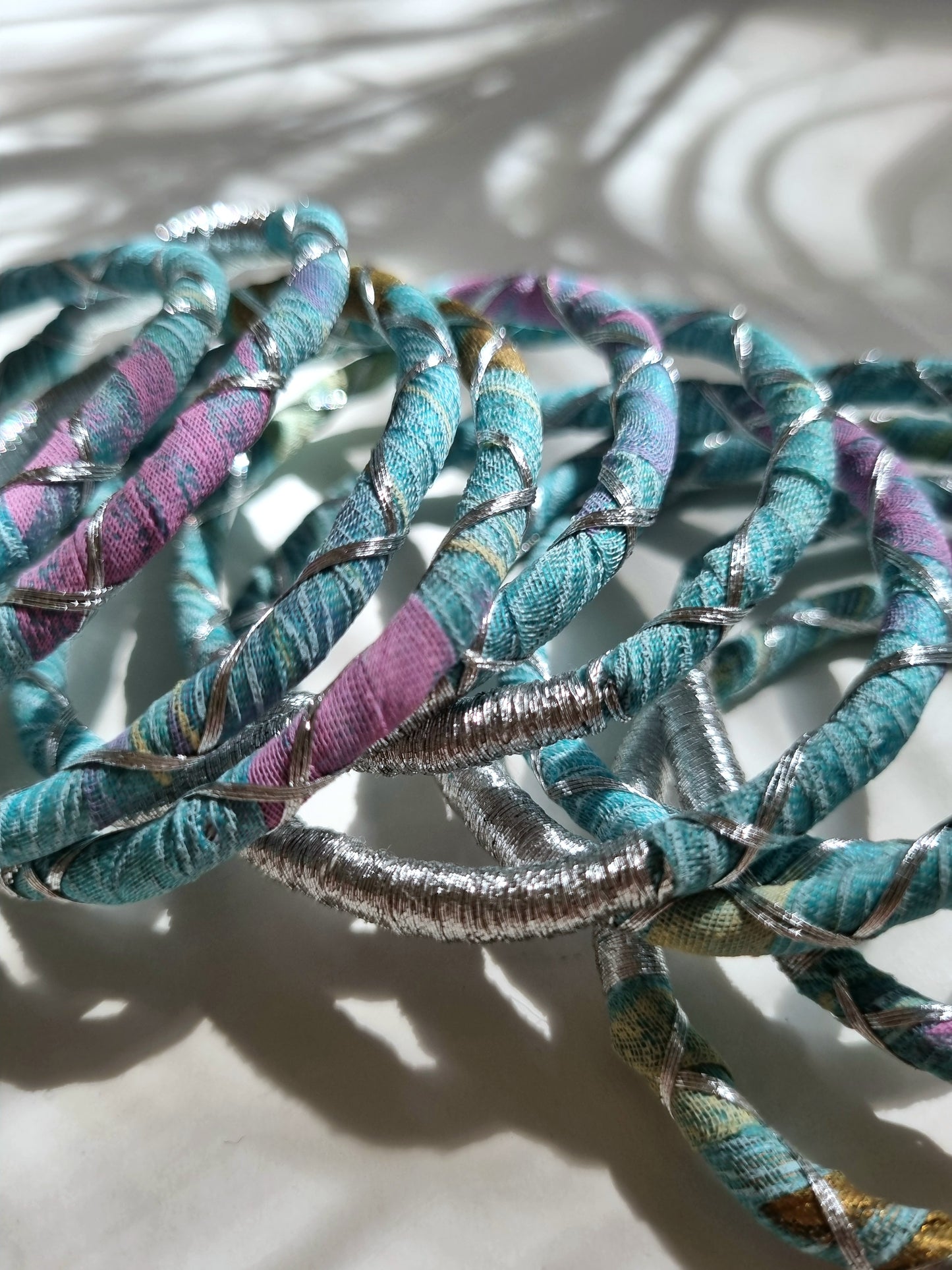 Floral bangles