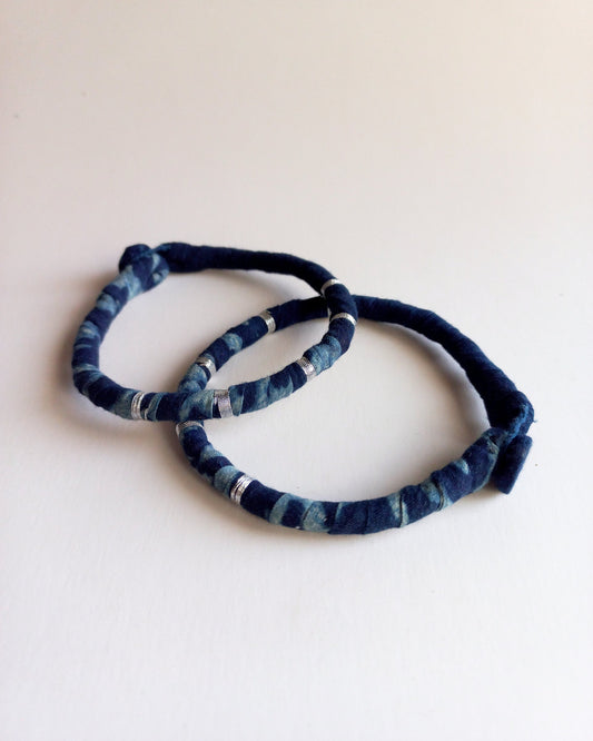 Indigo Anklet