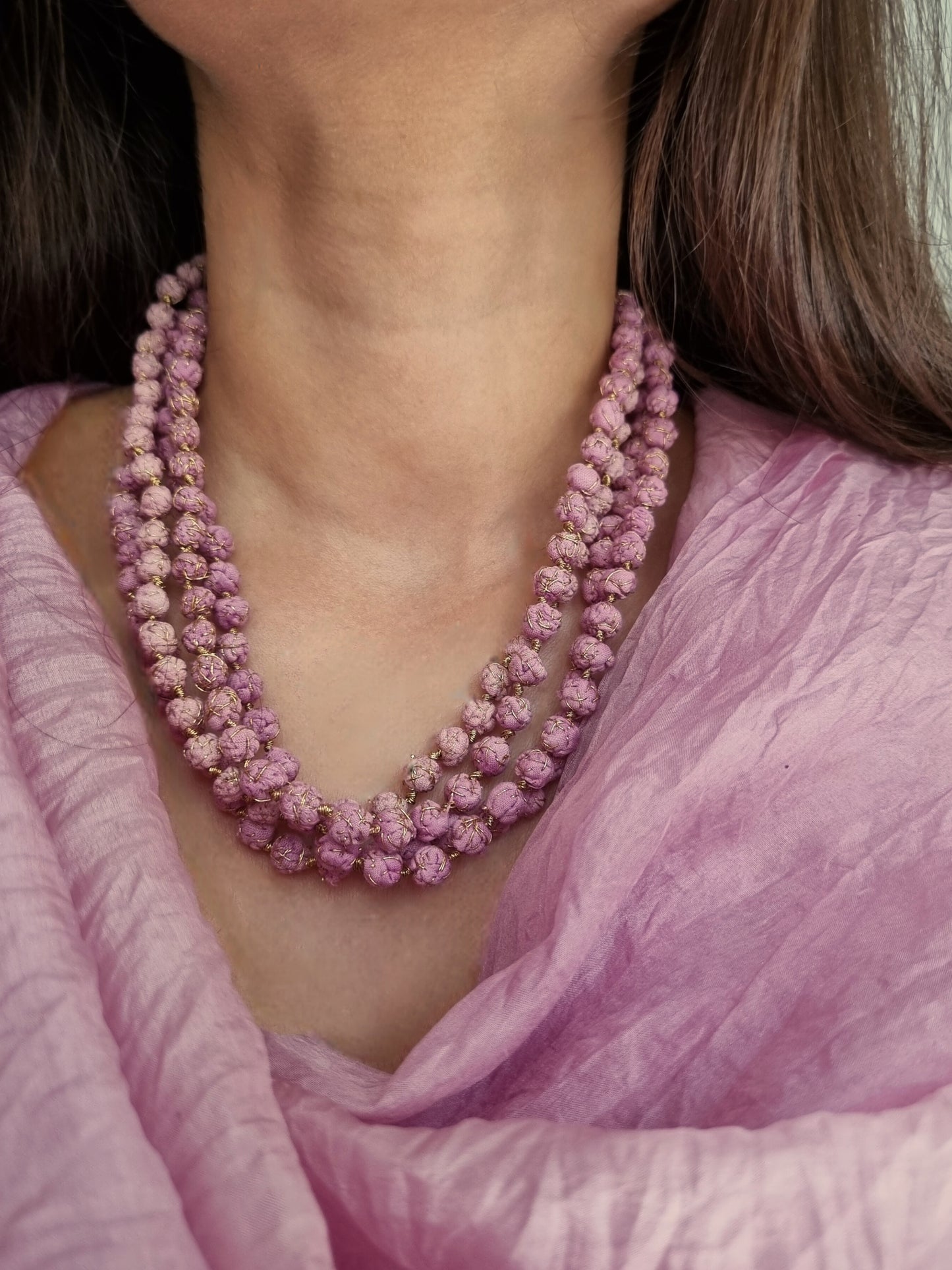 BOUGAINVILLEA NECKLACE