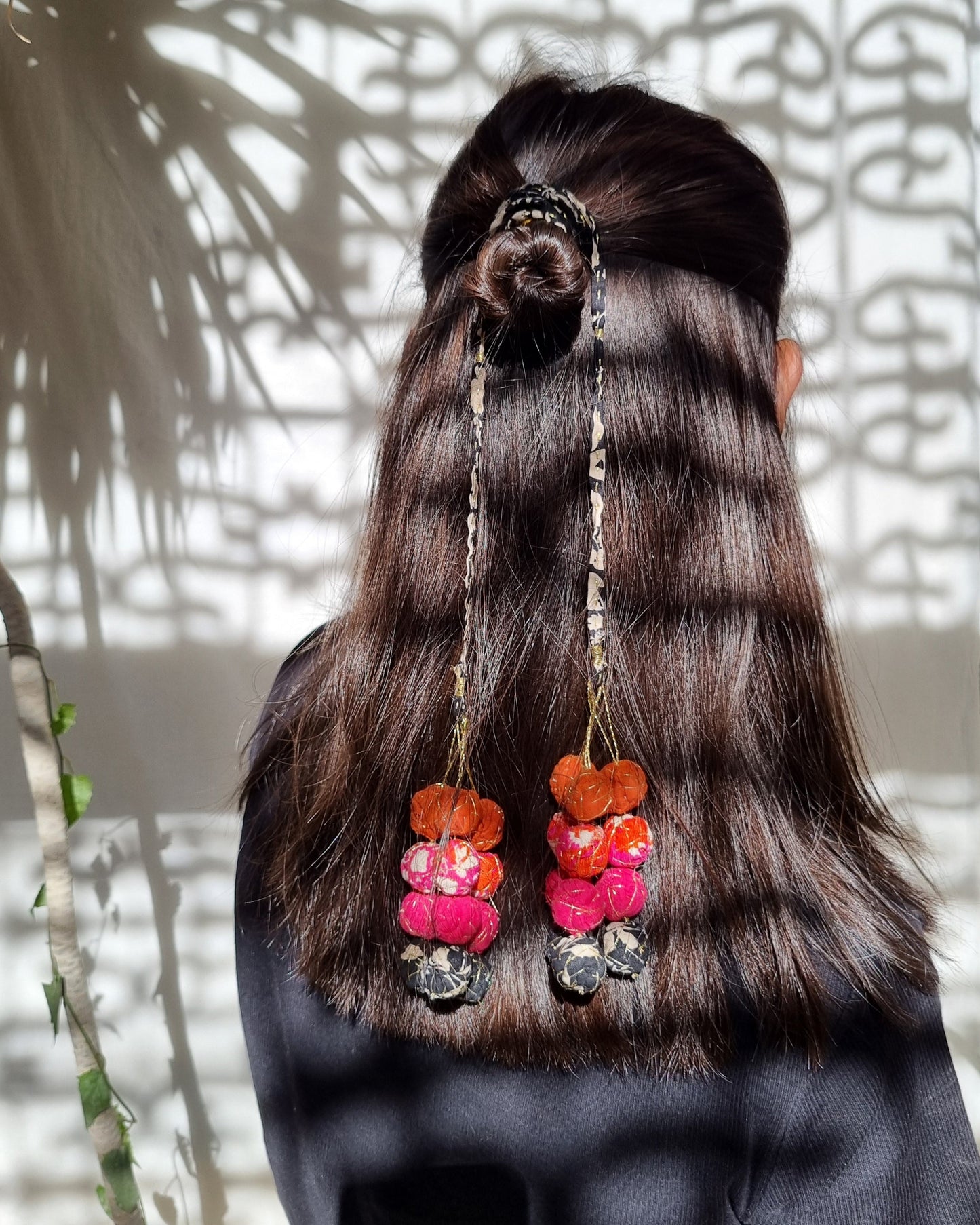 Orange Candy Hairpiece