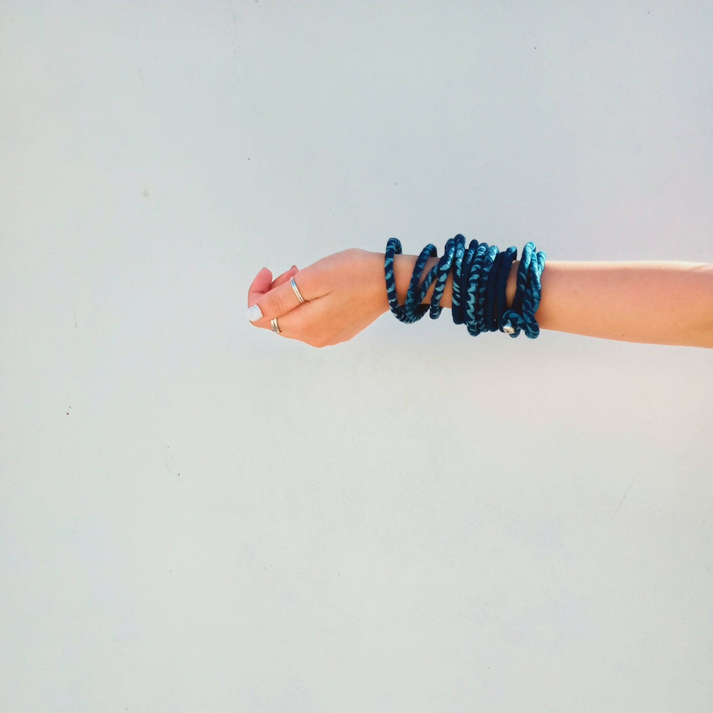 Indigo Versatile Wrap