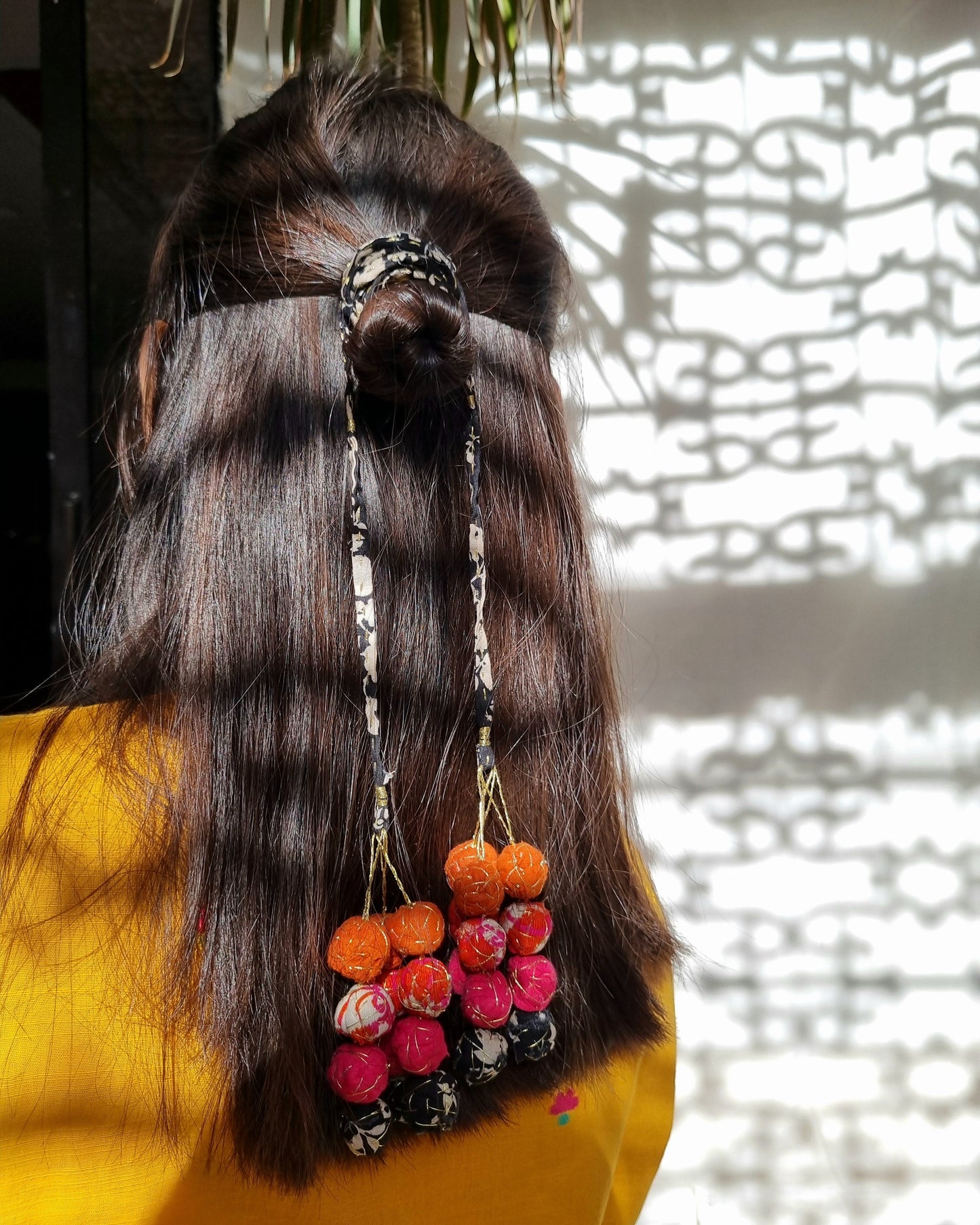 Orange Candy Hairpiece